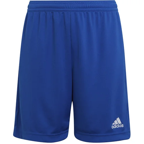 Adidas Športne hlače 'Entrada 22' temno modra / bela