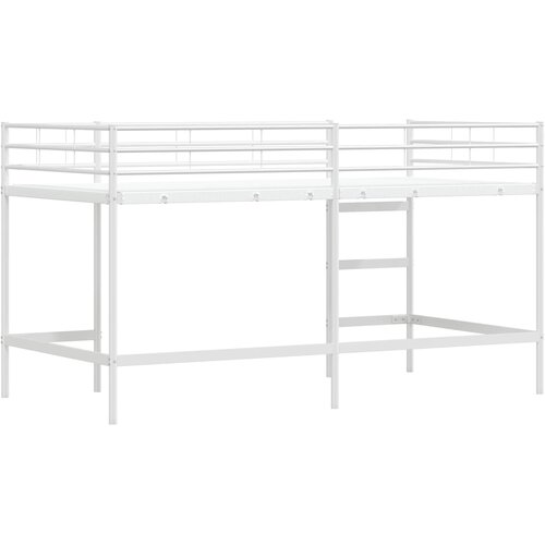  Okvir Krevet za Dječji Loft Bijelo 100 x 200 cm Čelik Slike