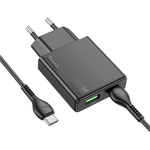 hoco memory punjač kućni, brzi, PD20W + QC3.0 Dual Port - N38 Delgado type C Cene