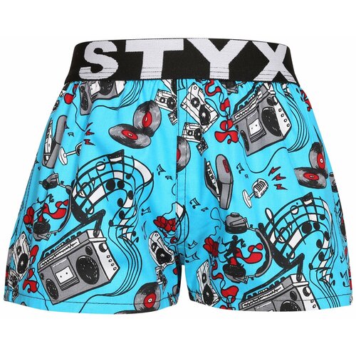 STYX Children's boxer shorts art sports rubber music Cene
