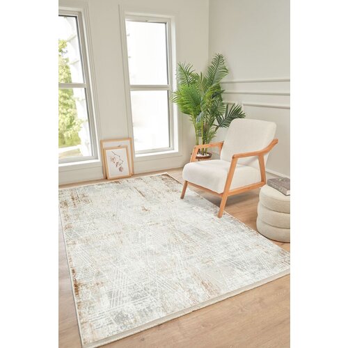 Conceptum Hypnose tepih kadifem Kd009, 100x300 cm, krem Cene