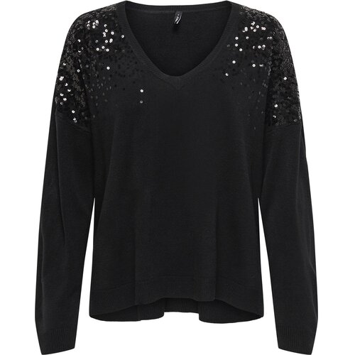 Only Pulover &amp;#039;ONLSTARRY&amp;#039; crna Slike