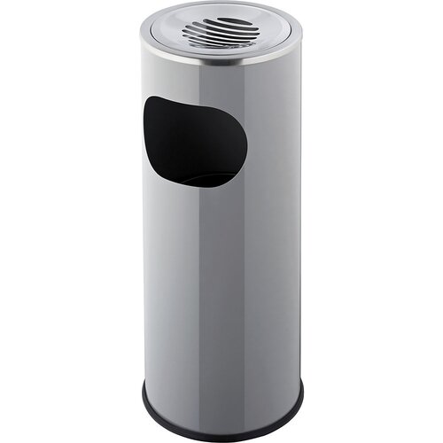 Helit Stoječ pepelnik, prostornina 13 l, VxØ 600 x 250 mm, srednje siv Cene