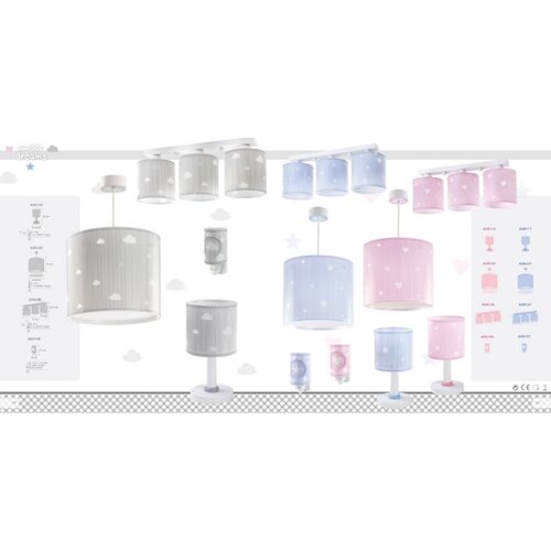 Dalber 62012S - Dečiji luster SWEET DREAMS 1xE27/60W/230V Slike