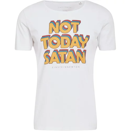 EINSTEIN & NEWTON Majica 'Today Satan' mešane barve / bela