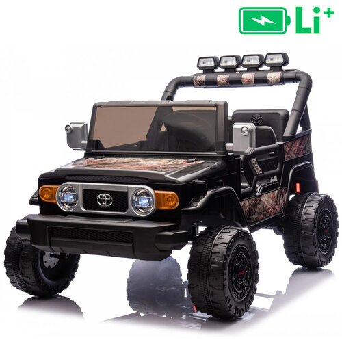 Beneo 22V dječji auto Toyota FJ Cruiser XXL, li-ion, crn-pijesak Cene