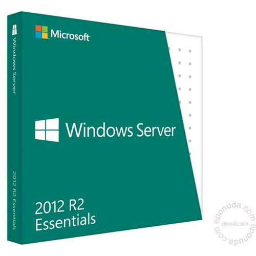 Microsoft Windows Svr Essentials 2012 R2 x64 English 1pk DSP OEI DVD 1-2CPU G3S-00716 operativni sistem Cene