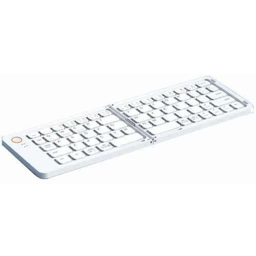 MeeTion BTK001 sklopiva, punjiva bež.tastatura, bela Slike