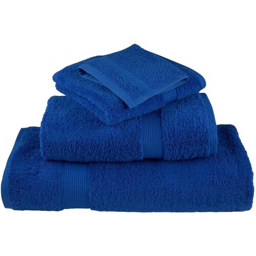  8-dijelni vrhunski set ručnika SOLUND plavi 600 gsm Slike