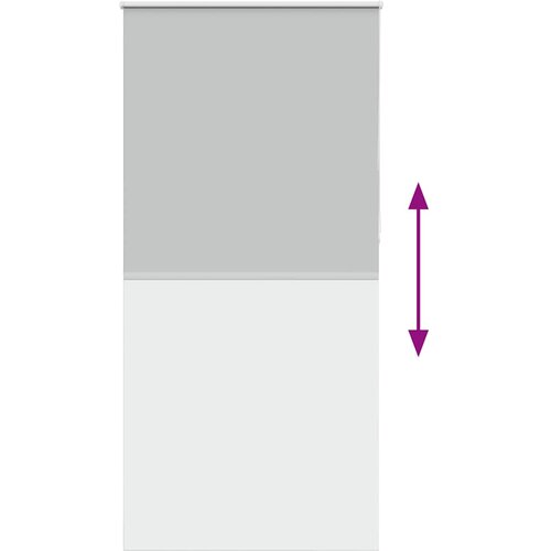 Rolo zavjesa Blackout svijetlo siva 105x210 cm &amp;Scaron;irina tkanine Slike