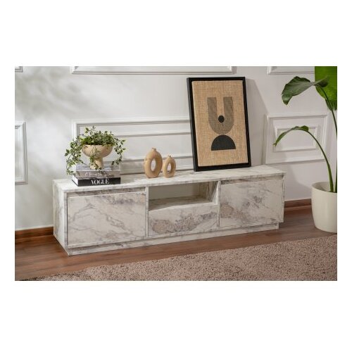 Hanah home TV Komoda Vanguard, 160x42x29.5cm, Siva Slike