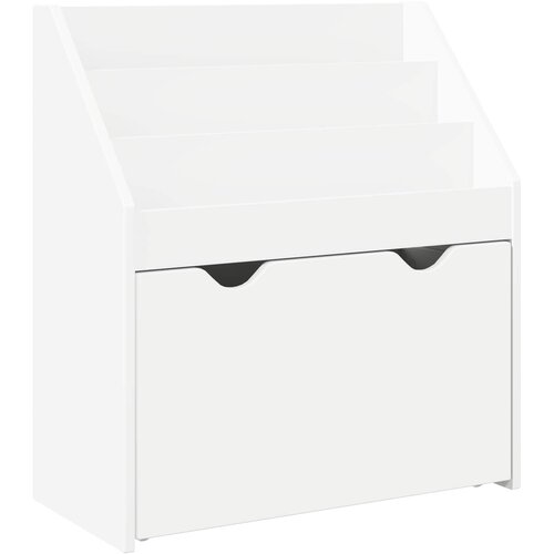  Polica za knjige za djecu s ladicama Bijelo 60 x 29,5 x 69 cm Slike