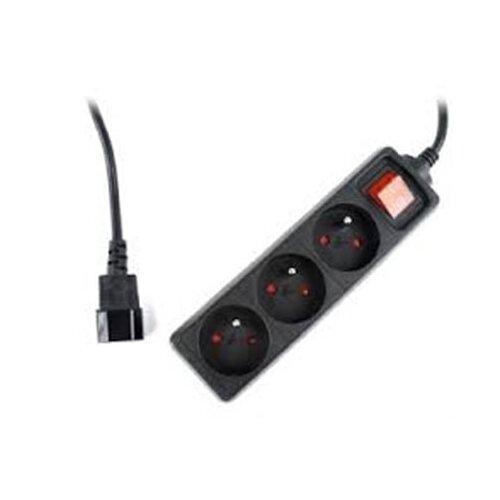Razvodnik napajanja, C14 male to 3X schuko, GEMBIRD EG-PSU3-01 Cijene