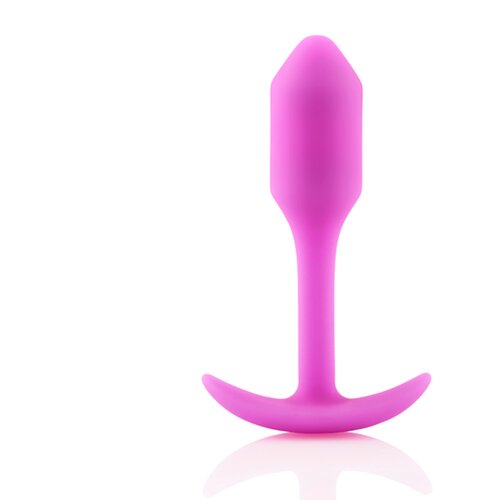 B-Vibe Analni čep - Snug Plug 1, živo roza Slike