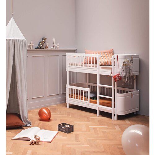 Oliver Furniture&amp;reg; krevet na kat mini+ low bunk bed 60x160 white Slike