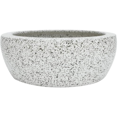 Maison Chic Umivalnik - Kopalna umivalnik - Lavabo Nadpultni siv okrogel &Phi;41x14 cm keramika, (21684695) Cene
