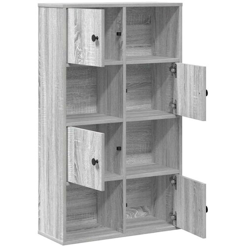  Regal za knjige boja hrasta 60x24x101,5 cm konstruirano drvo Slike