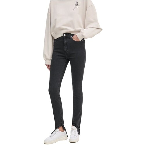 Calvin Klein Jeans Jeans skinny J20J224485 Črna Cene