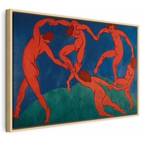  Slika - Henri Matisse – Dance (II) 90x60 U prirodnom drvenom okviru Cene