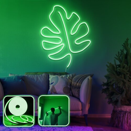 Atelier Del Sofa zidno led osvetljenje leaf, 300 cm, IP67, 12V, zeleno Cene
