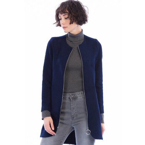 Dewberry Z6603 WOMEN'S COAT-NAVY BLUE Cijene