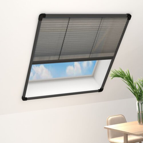  Zaslon protiv insekata za prozore antracit 80 x 160 cm aluminij Cijene