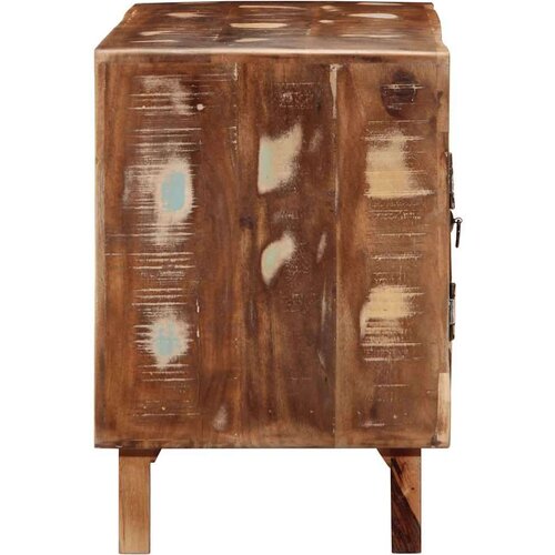 vidaXL tv ormarić 105x46x32 cm od masivnog obnovljenog drva Cene