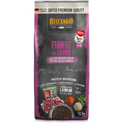 Belcando Suva hrana za pse Finest GF, Jagnjetina, 12.5kg Slike