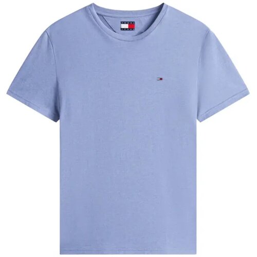 Tommy Jeans Majice s kratkimi rokavi DM0DM20363 Modra Slike