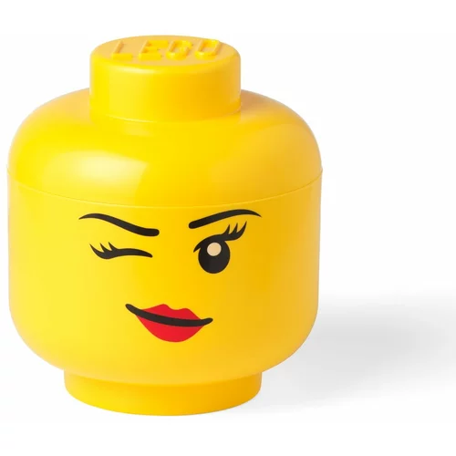 Lego Žuta kutija u obliku glave Winky ⌀ 24,2 cm