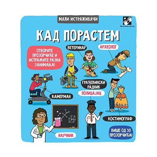 Kreativni Centar Grupa autora - Mali istraživači: Kad porastem Slike