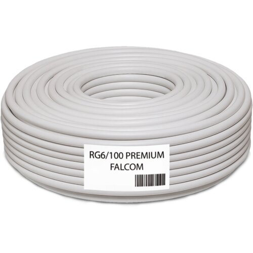 Falcom Koaksijalni kabl RG-6, CCS, 100dB, pak. 100 met. &ndash; RG6/100-PREMIUM Cijene