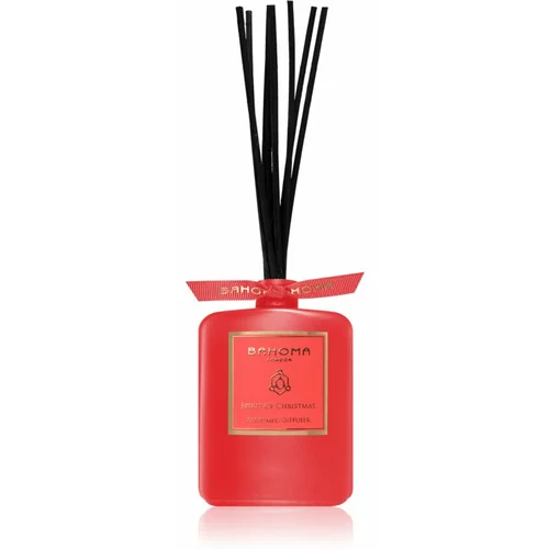 Bahoma London Christmas Collection Spirit of Christmas aroma difuzor s polnilom 100 ml