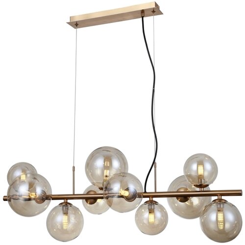  ITALUX PND-406007-10-HBR - Visilica na sajli CANELLO 10xG9/5W/230V mesing Slike