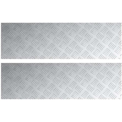 VidaXL Srebrna Aluminij 100 x 30 x 0.2 cm Ne-klizajući Slike