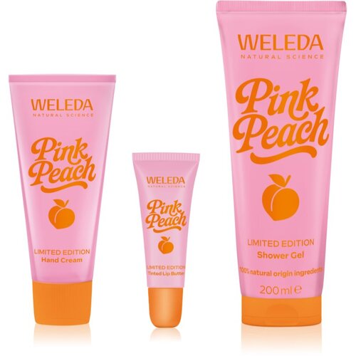 Weleda Pink Peach set za prehrano in hidracijo Slike