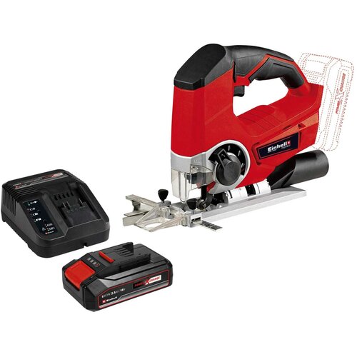 Einhell akumulatorska ubodna testera te-js 18 li - solo + power-x-change 18V 2/5Ah Slike