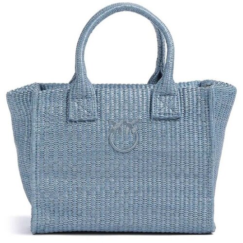 Pinko Torbice za na ramo Bolsos Mujer Mod&egrave;le Beach Shopper Mini Modra Cene