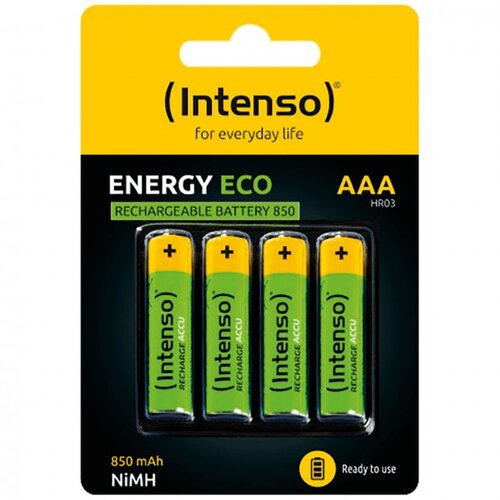 Intenso Baterija punjiva AAA HR03 850mAh blister 4 kom Slike