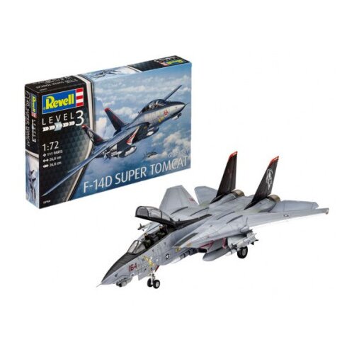 Revell maketa grumman f-14d super tomcat ( RV03960/150 ) Slike