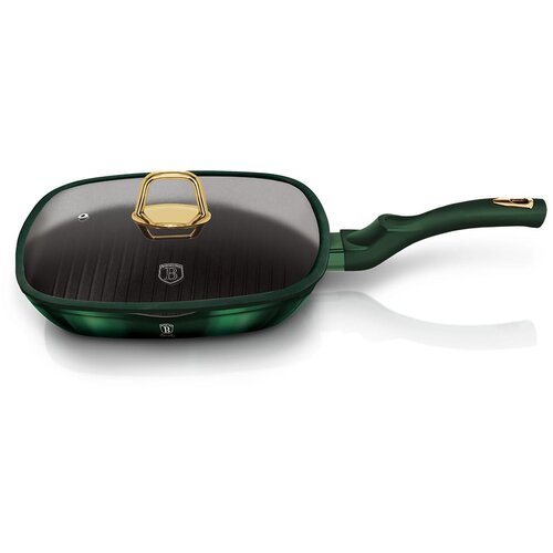 Shumee ponev za žar titan 28x28CM berlinger haus metalic line emerald BH-6051, (21237623) Cene