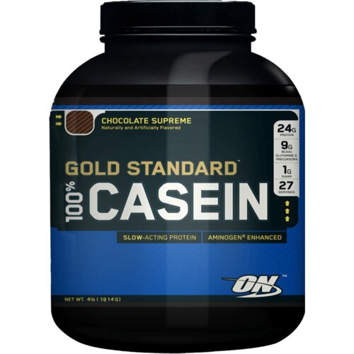 Optimum Nutrition 100% casein 1810 g kremasta vanila Slike