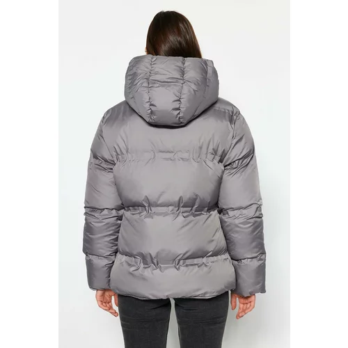 Trendyol Winter Jacket - Grau - Puffer