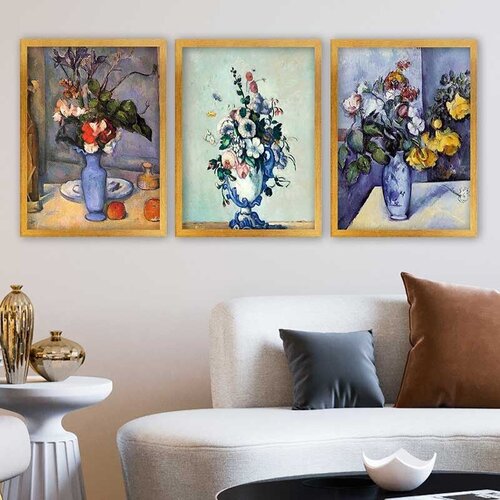 Wallity Set uramljenih slika 3AC_UN3830991, 3 Dela Cene