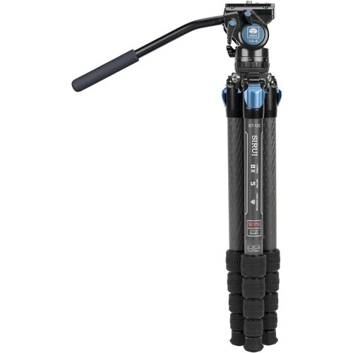 Sirui ST-125 Superb Travel Stativ Carbon 158 cm s video glavom VA-5 &amp;ndash; vodootporan &amp;bull; ST serija Slike