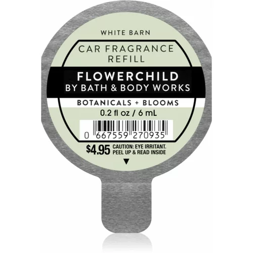 Bath & Body Works Flowerchild dišava za avto nadomestno polnilo 6 ml
