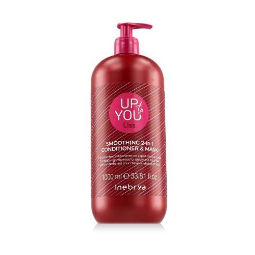 Inebrya Up To You Liss Smoothing Conditioner & Mask 1000 ml balzam za lase neukrotljivi in poškodovani lasje unisex Cene