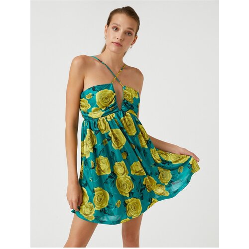 Koton Evening &amp;amp; Prom Dress - Green - A-line Slike
