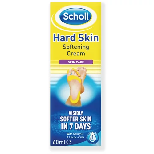 Scholl Hard Skin Softening Cream nočna krema za mehčanje otrdele kože 60 ml