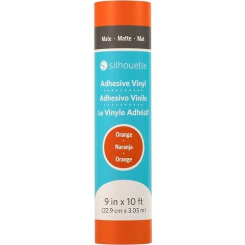 Silhouette Matte Removable Vinyl - 22,9 cm x 3 m - Orange Slike